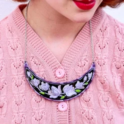 Fashion Steel Magnolias Necklace Necklaces