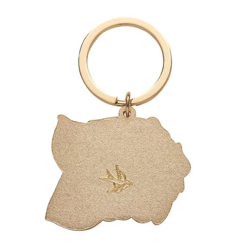 Online Stop And Smell The Roses Enamel Key Charm Enamel Key Rings