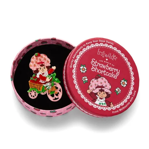 Online Strawberry Adventures Await Brooch Brooches