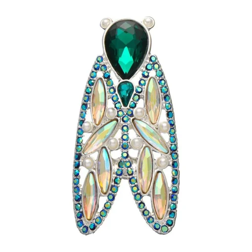 Best Summer Songstress Stone Set Crystal Brooch Brooches