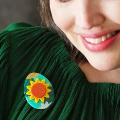 Sale Sunflower Of Love Brooch Brooches
