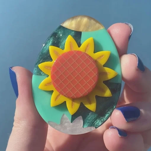 Sale Sunflower Of Love Brooch Brooches