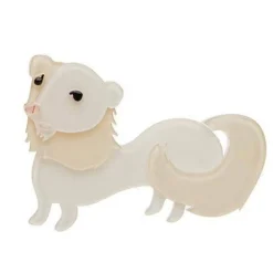 Clearance Sunny Smiles Ferret Brooch Brooches