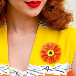 Shop Sunshine Of Life Gerbera Brooch Brooches