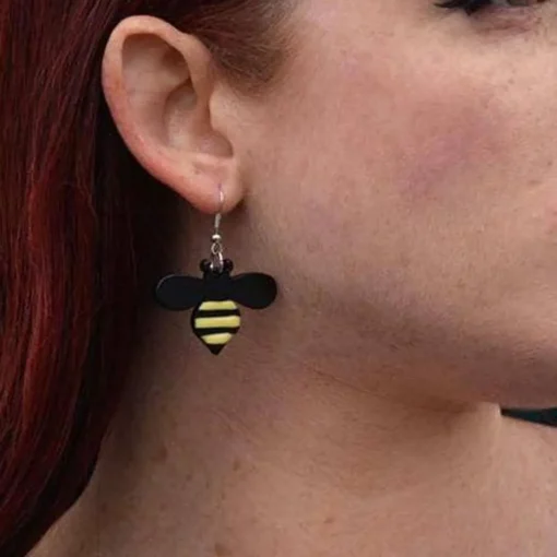 Cheap Sweet Honey Bee Earrings Earrings