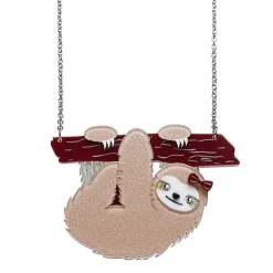 Online Sybil The Sloth Necklace Necklaces