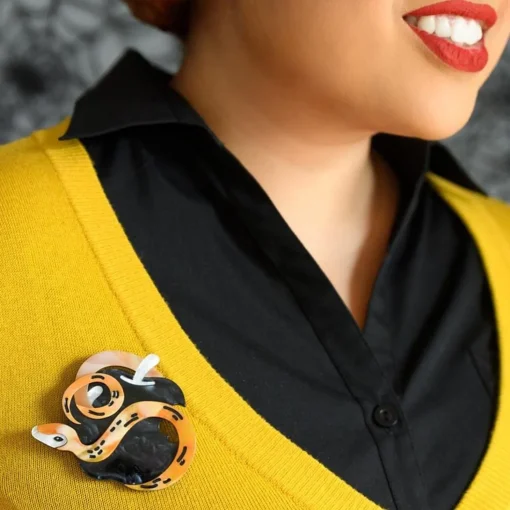 Clearance Take A Bite Serpent Brooch Brooches