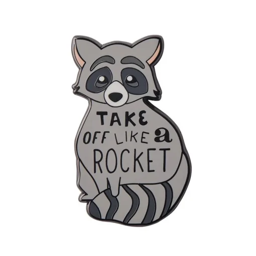 Sale Take Off Like A Rocket Enamel Pin Enamel Pins