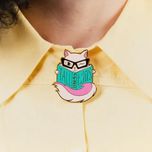 Fashion Tall Tails Enamel Pin Enamel Pins