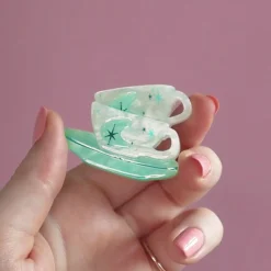 Outlet Tea And Sympathy Mini Brooch Brooches