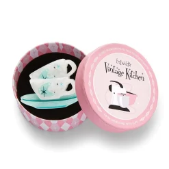 Outlet Tea And Sympathy Mini Brooch Brooches