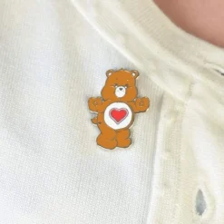 Store Tenderheart Bear Enamel Pin Enamel Pins