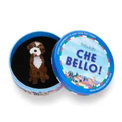 New Terrific Truffle Hunter Brooch Brooches