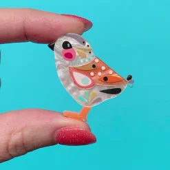 Clearance The Balanced Baby Sandpiper Mini Brooch Brooches