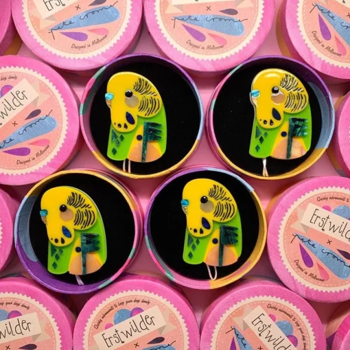 Online The Beautiful Budgerigar Brooches