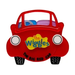 Flash Sale The Big Red Car Brooch Brooches