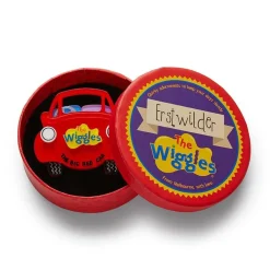 Flash Sale The Big Red Car Brooch Brooches