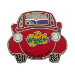 Sale The Big Red Car Enamel Pin Enamel Pins