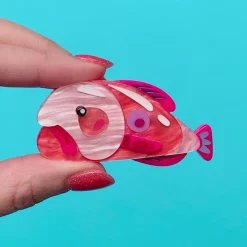 New The Blissful Blobfish Brooch Brooches