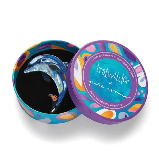 Shop The Boastful Bottlenose Dolphin Brooch Brooches