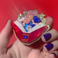 Fashion The Book Of Love Brooch Brooches
