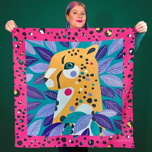 Best The Choosy Cheetah Square Scarf Scarves