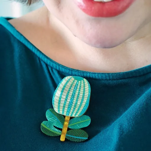 Cheap The Colour Of Envy Brooch Brooches