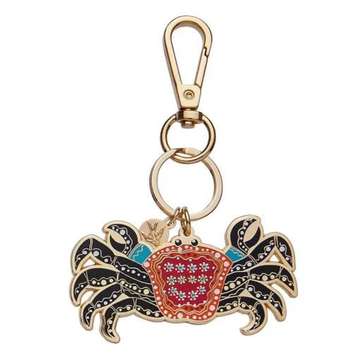 Fashion The Crab 'Gadambal' Key Ring Enamel Key Rings