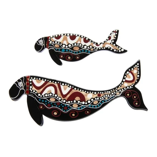 Outlet The Dugong Brooch Set Brooches