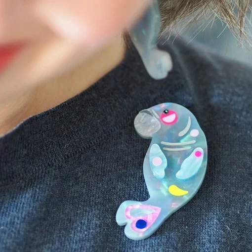 Store The Dutiful Dugong Brooch Brooches