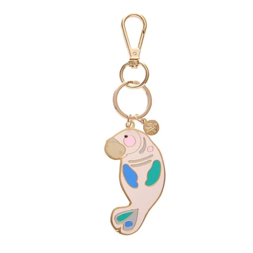 New The Dutiful Dugong Enamel Key Ring Enamel Key Rings