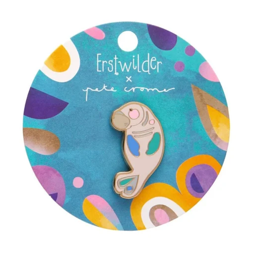 Fashion The Dutiful Dugong Enamel Pin Enamel Pins