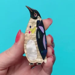 Sale The Emboldened Emperor Penguin Brooch Brooches