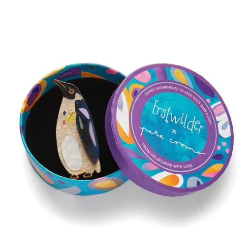 Sale The Emboldened Emperor Penguin Brooch Brooches