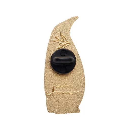 Clearance The Emboldened Emperor Penguin Enamel Pin Enamel Pins