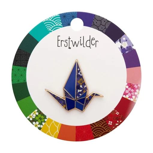 Best Sale The Fortunate Crane Enamel Pin Enamel Pins