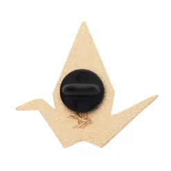 Best Sale The Fortunate Crane Enamel Pin Enamel Pins