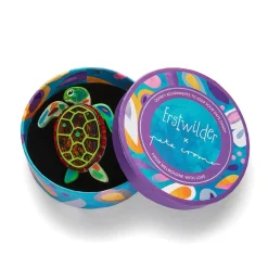 Cheap The Graceful Green Sea Turtle Brooch Brooches