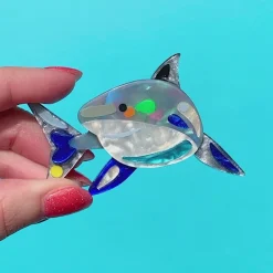 Best The Guileless Great White Shark Brooch Brooches