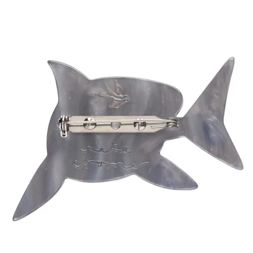 Best The Guileless Great White Shark Brooch Brooches