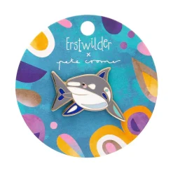 Store The Guileless Great White Shark Enamel Pin Enamel Pins
