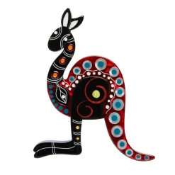Fashion The Kangaroo 'Yuri' Brooch Brooches