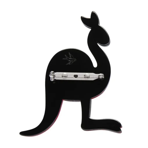Fashion The Kangaroo 'Yuri' Brooch Brooches