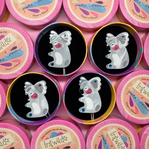 Hot The Kindhearted Koala Brooches