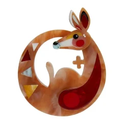 New The Kinetic Kangaroo Brooches