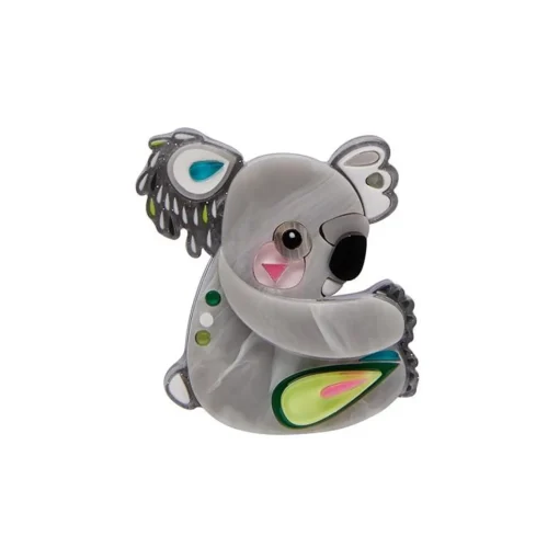 Fashion The Kuddly Koala Mini Brooch Brooches