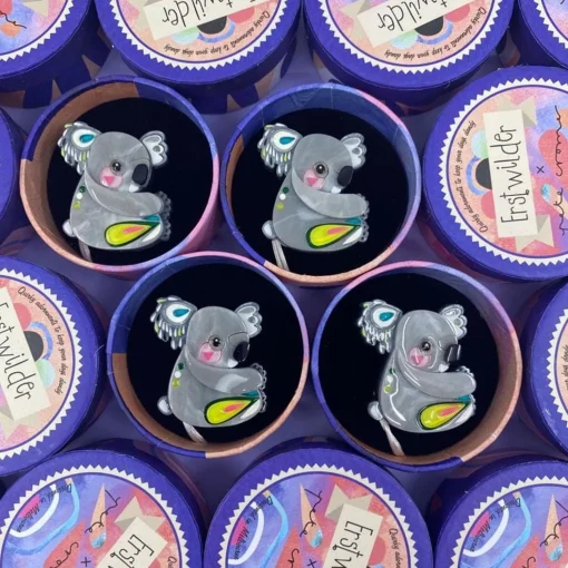 Fashion The Kuddly Koala Mini Brooch Brooches