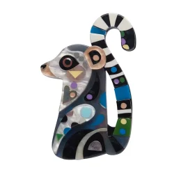 Best Sale The Learned Lemur Brooch Brooches