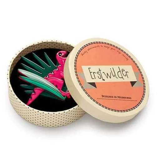 Store The Lone Raptor Brooch Brooches