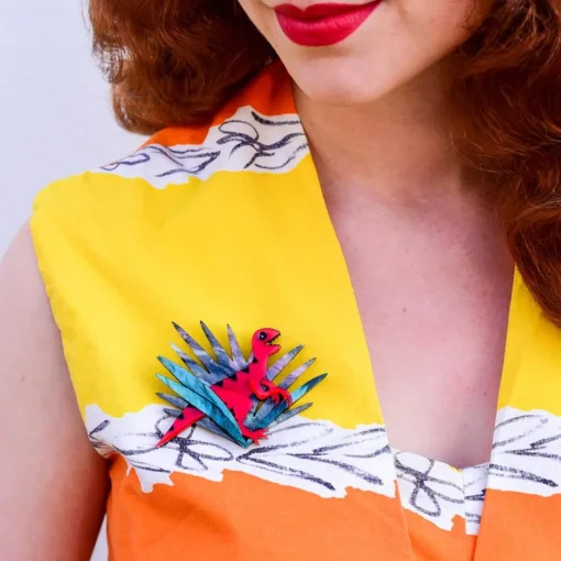 Discount The Lone Raptor Brooch Brooches